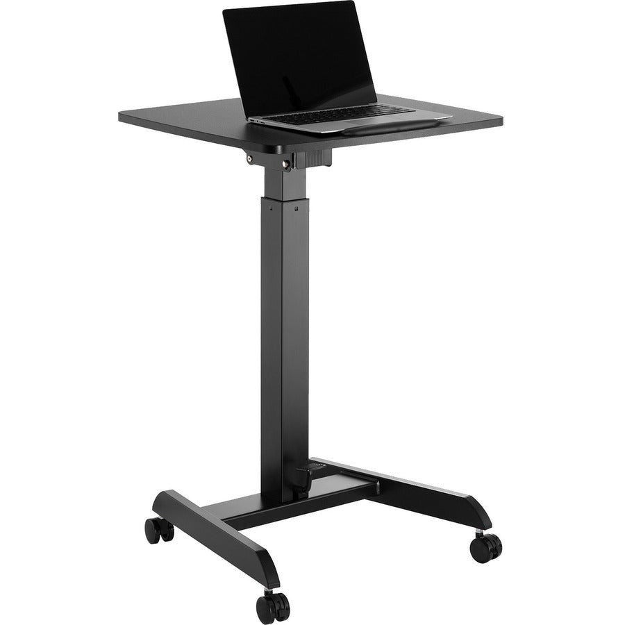 V7 Mobile Lectern Height Adjustable - Podium with Tilt - Laptop Presentation - Gas Spring - 44.4 Max Height x 20.9" Width" DTM2SD