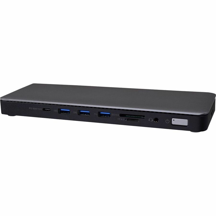 V7 Thunderbolt 4 Triple Alt Mode Display Docking Station - Memory Card Reader - SD microSD