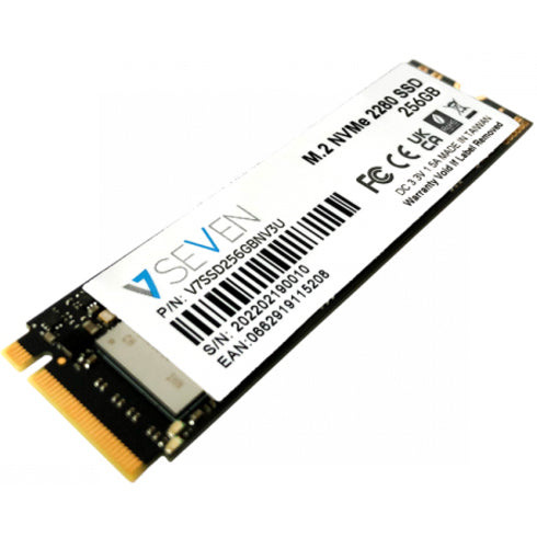V7 V7SSD256GBNV3U 256 GB Solid State Drive - M.2 2280 Internal - PCI Express NVMe (PCI Express NVMe 3.0 x4) - TAA Compliant