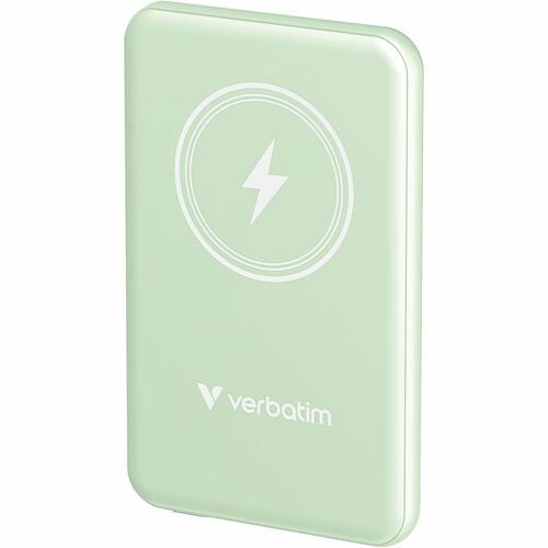 VERBATIM Charge n Go 5000mAh Magnetic Wireless Power Bank for Professionals