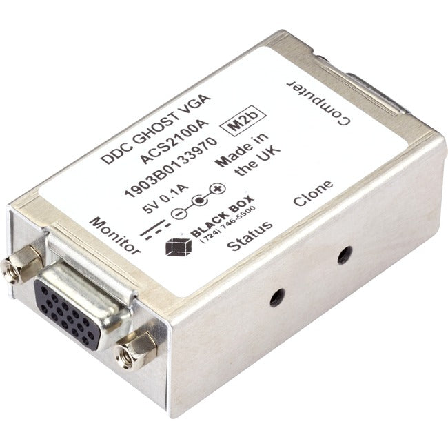 VGA EDID Emulator DDC Ghost - Digital Signage Display Emulator | Tecisoft ACS2100A