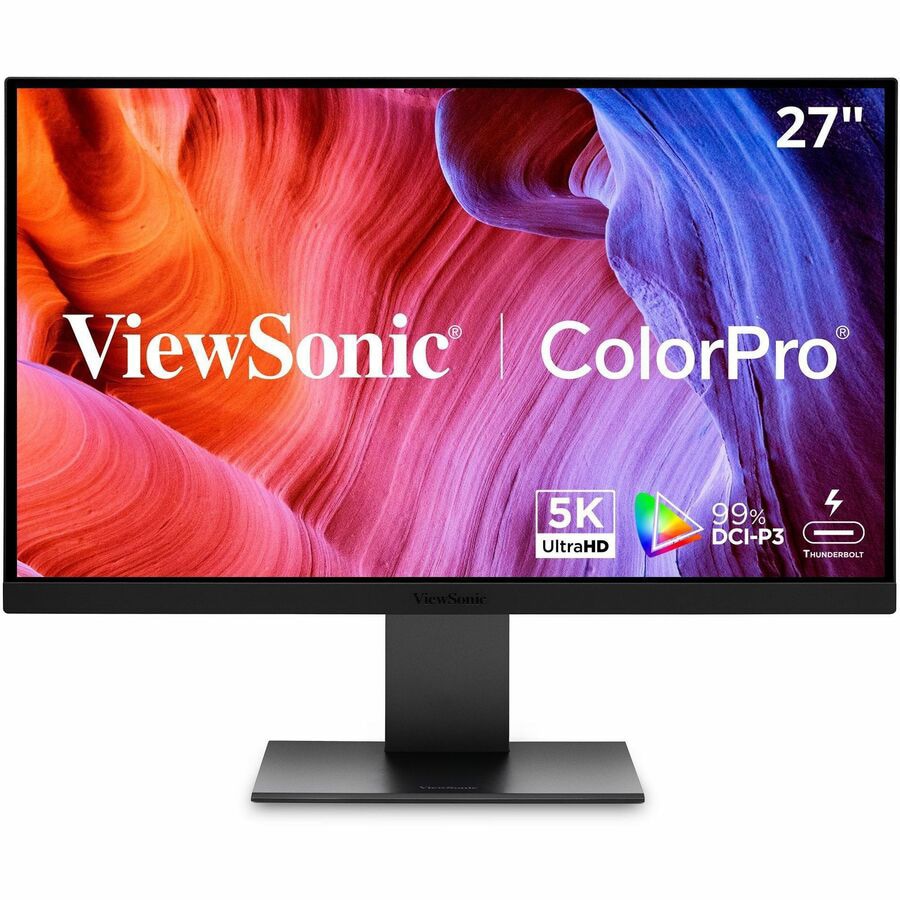 VIEWSONIC 27in ColorPro 5K IPS Monitor for Designers with Thunderbolt 4