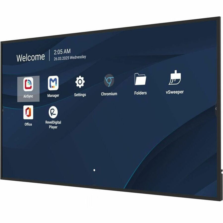 VIEWSONIC 55in 4K Commercial Display 500nits 8GB RAM Digital Signage
