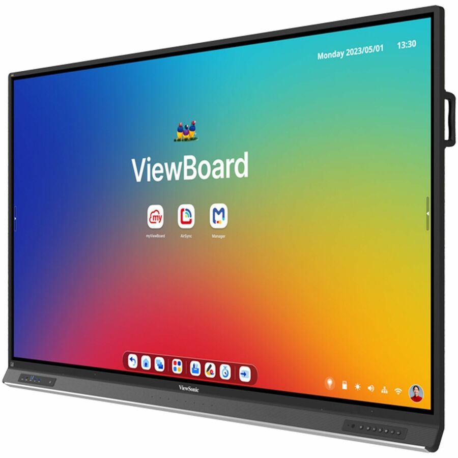 VIEWSONIC 75in 4K Interactive Flat Panel IFP7553-ED-M for Collaboration