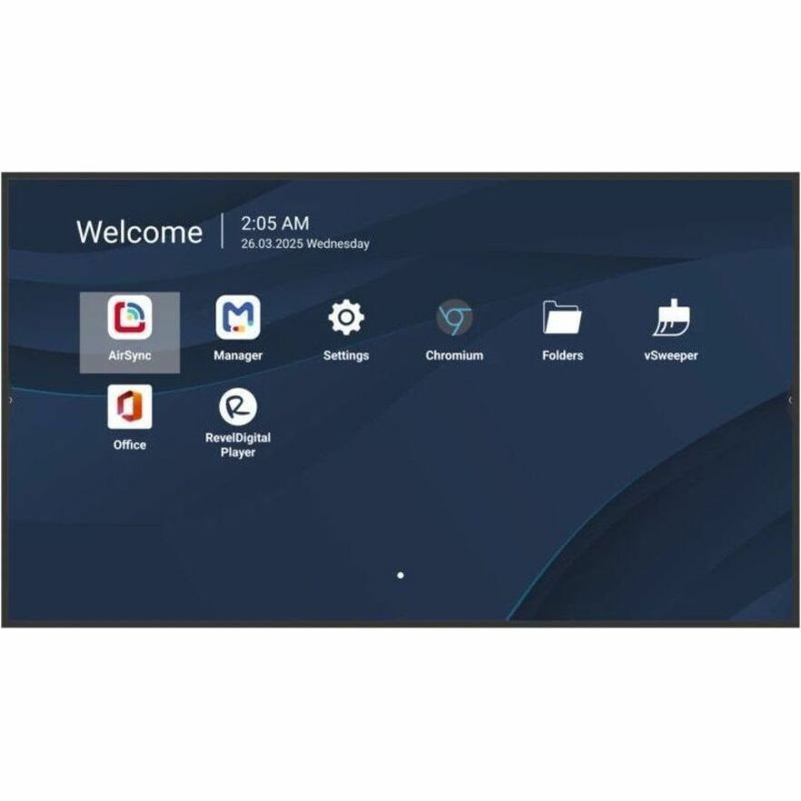VIEWSONIC 86" 4K Commercial Display 500nits 8GB RAM for Business