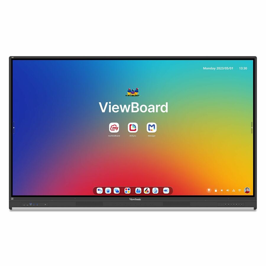 VIEWSONIC 86in 4K UHD Interactive Flat Panel for Collaboration IFP8653-ED-M