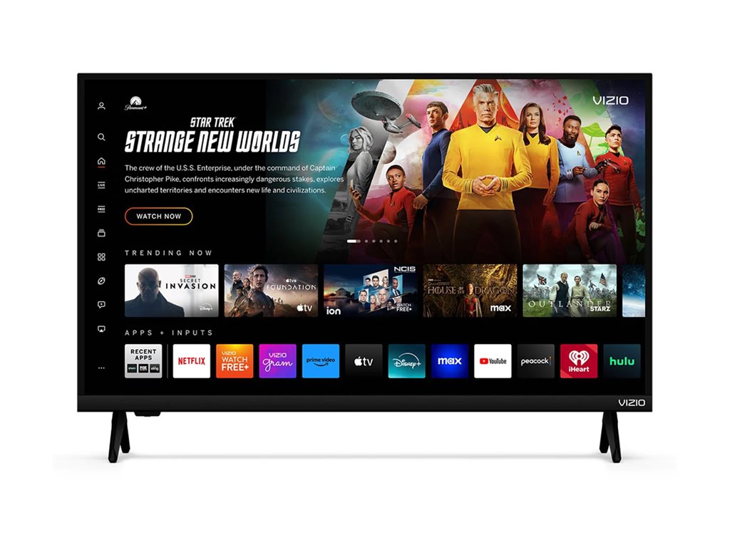 VIZIO - 40 Diagonal Class LED-backlit LCD TV - Smart TV - VIZIO Home - 1080p 1920 x 1080 - HDR"