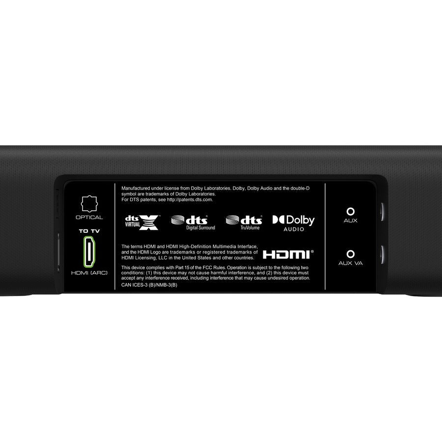 VIZIO V51-H6 5.1 Bluetooth Smart Speaker - Alexa, Google Assistant, Siri Supported - Black