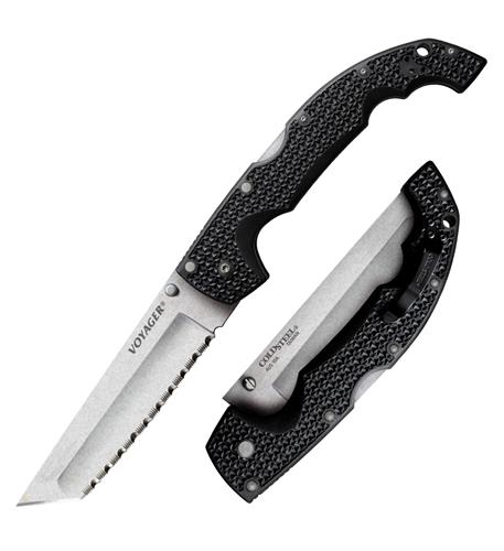 VOYAGER X-LG. TANTO POINT SERRATED EDGE- CS-29AXTS