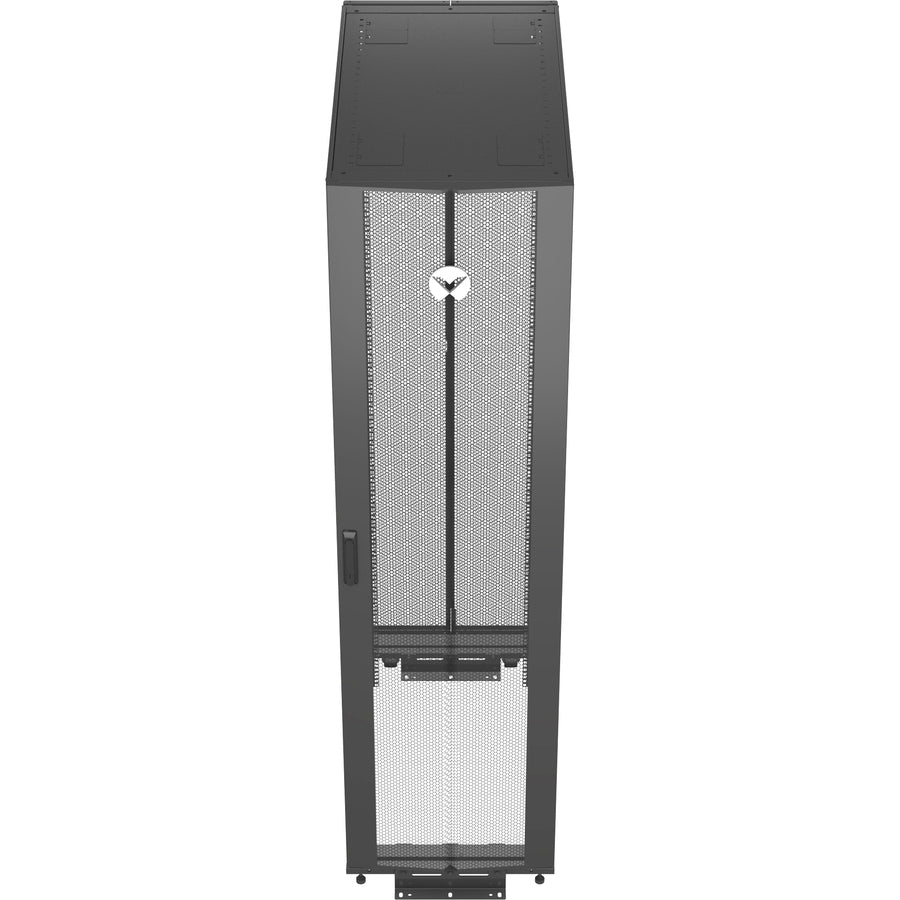 VR3107 | Vertiv™ Rack - 48U Server Rack Enclosure with Locking Doors