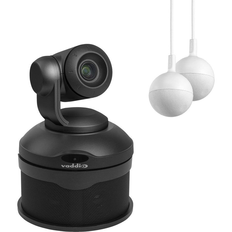Vaddio ConferenceSHOT AV HD Conference Room System - PTZ Camera, Speaker, and Two 999-99950-200B