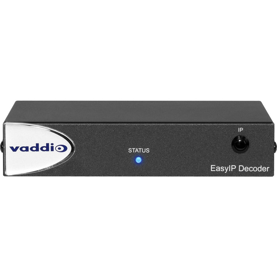 Vaddio EasyIP 10 Base Kit - Includes EasyIP PTZ Camera, EasyIP Decoder, and Luxul Network Switch - Black 999-30201-000