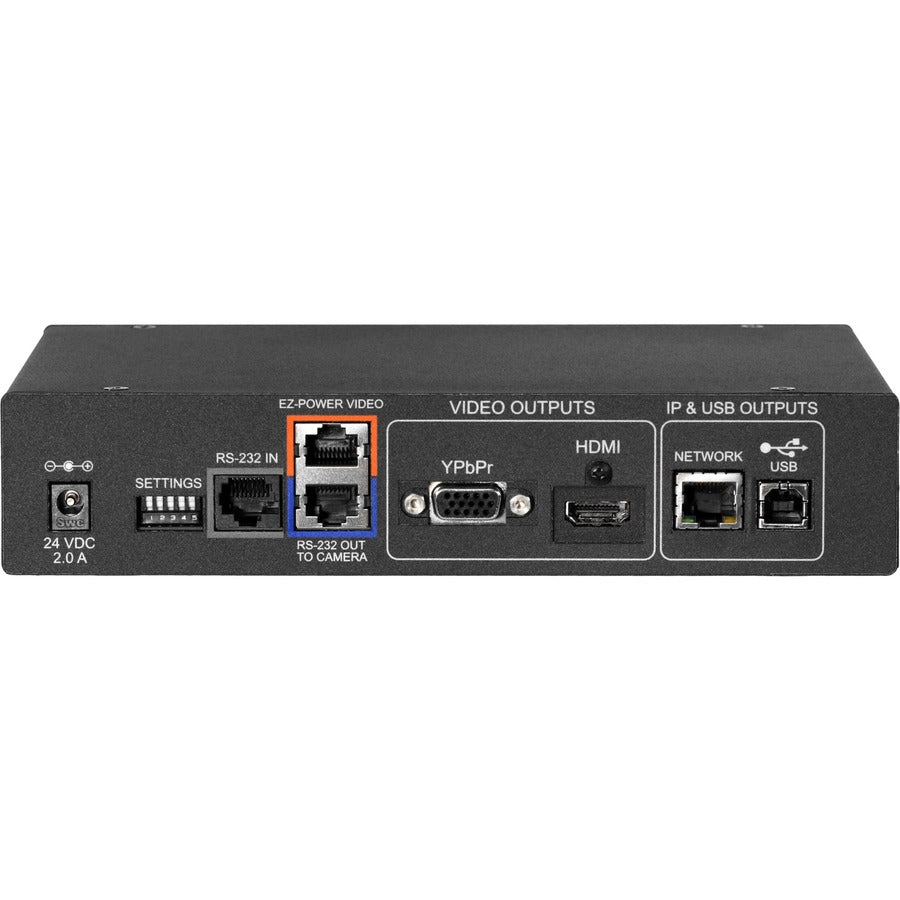 Vaddio RoboSHOT Elite Video Conferencing Camera - 8.5 Megapixel - 60 fps - Black