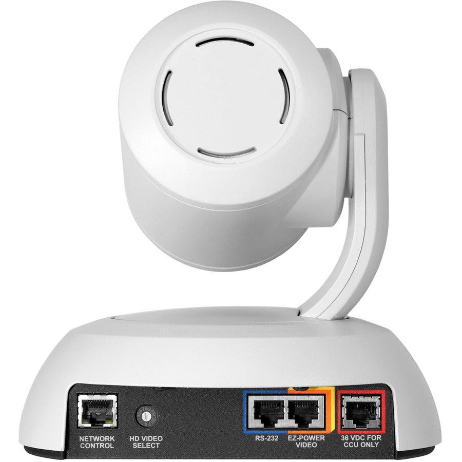 Vaddio RoboSHOT Elite Video Conferencing Camera - 8.5 Megapixel - 60 fps - White