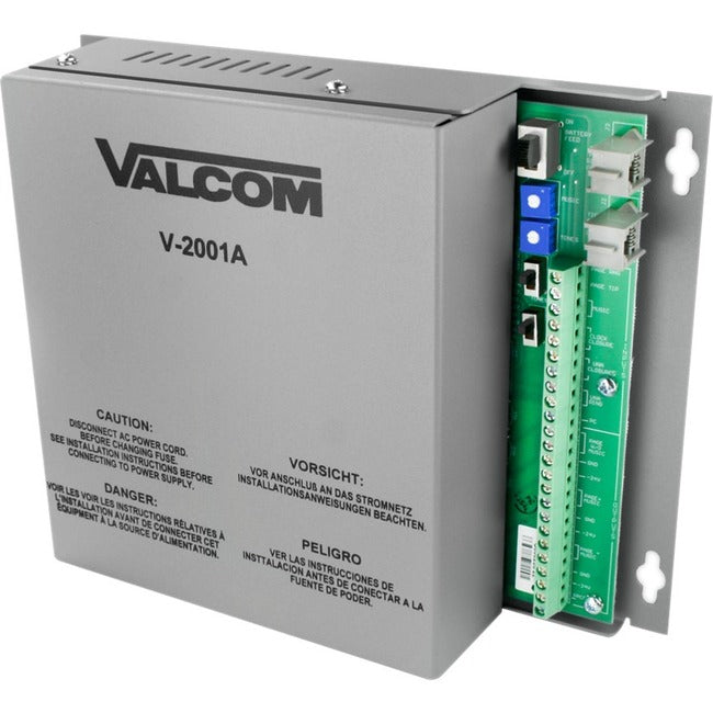 Valcom 1 Zone, One-Way Enhanced Page Control with Power V-2001A