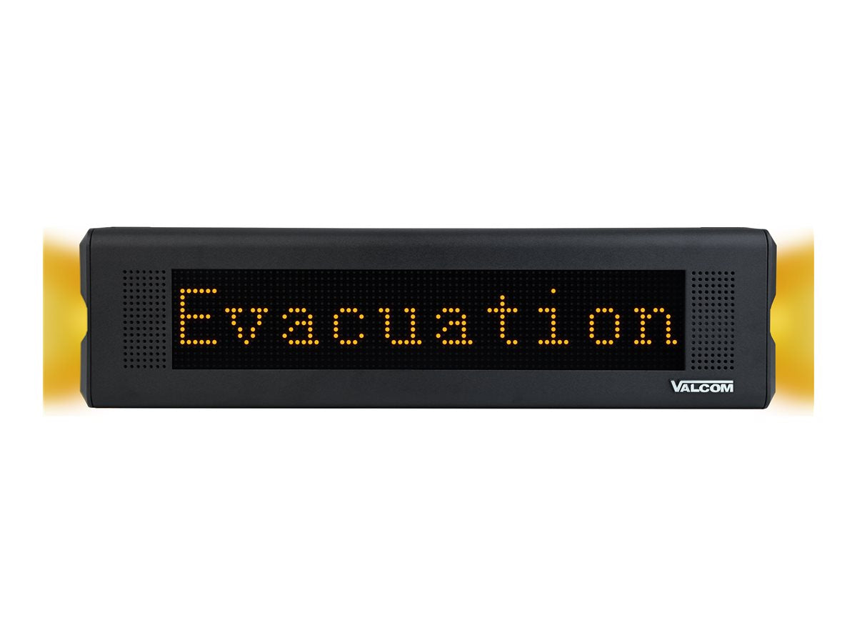 Valcom VL520BK-F-FC - IP speaker - for PA system - PoE-Plus - black