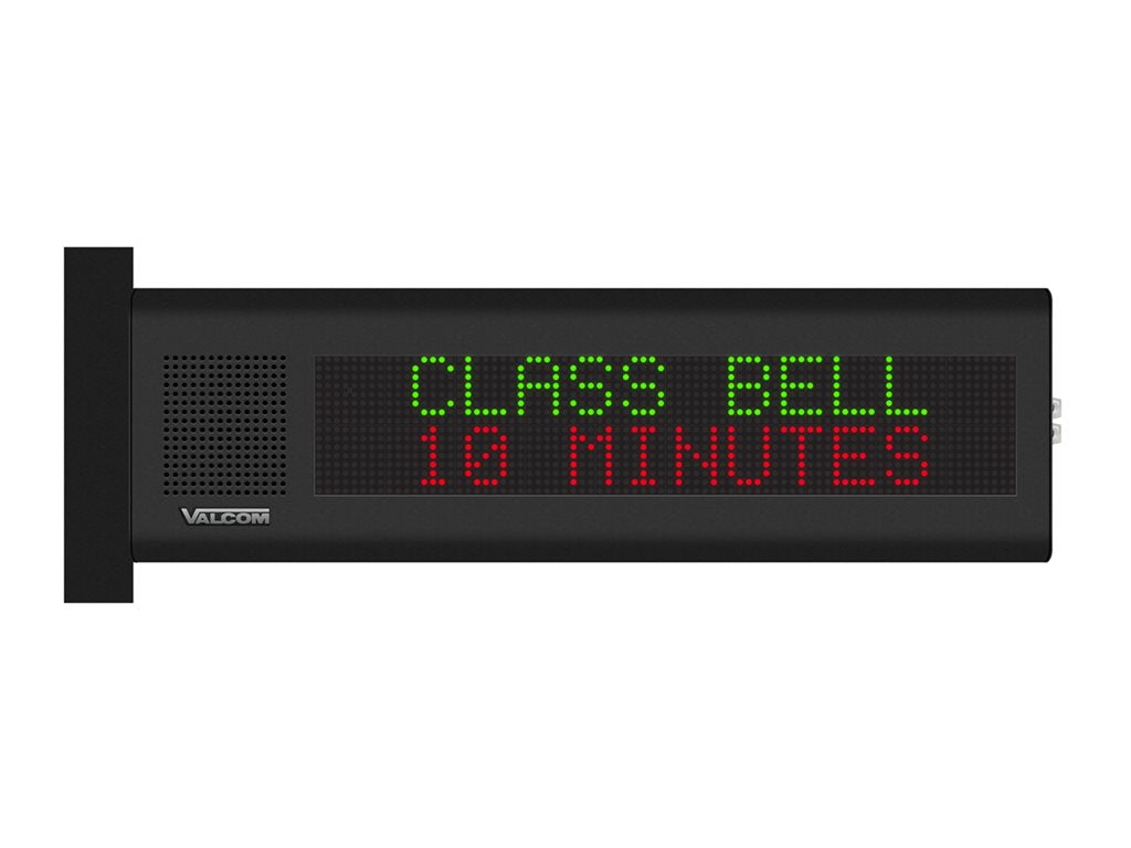 Valcom VL522BK-F - IP speaker - for PA system - PoE-Plus - black