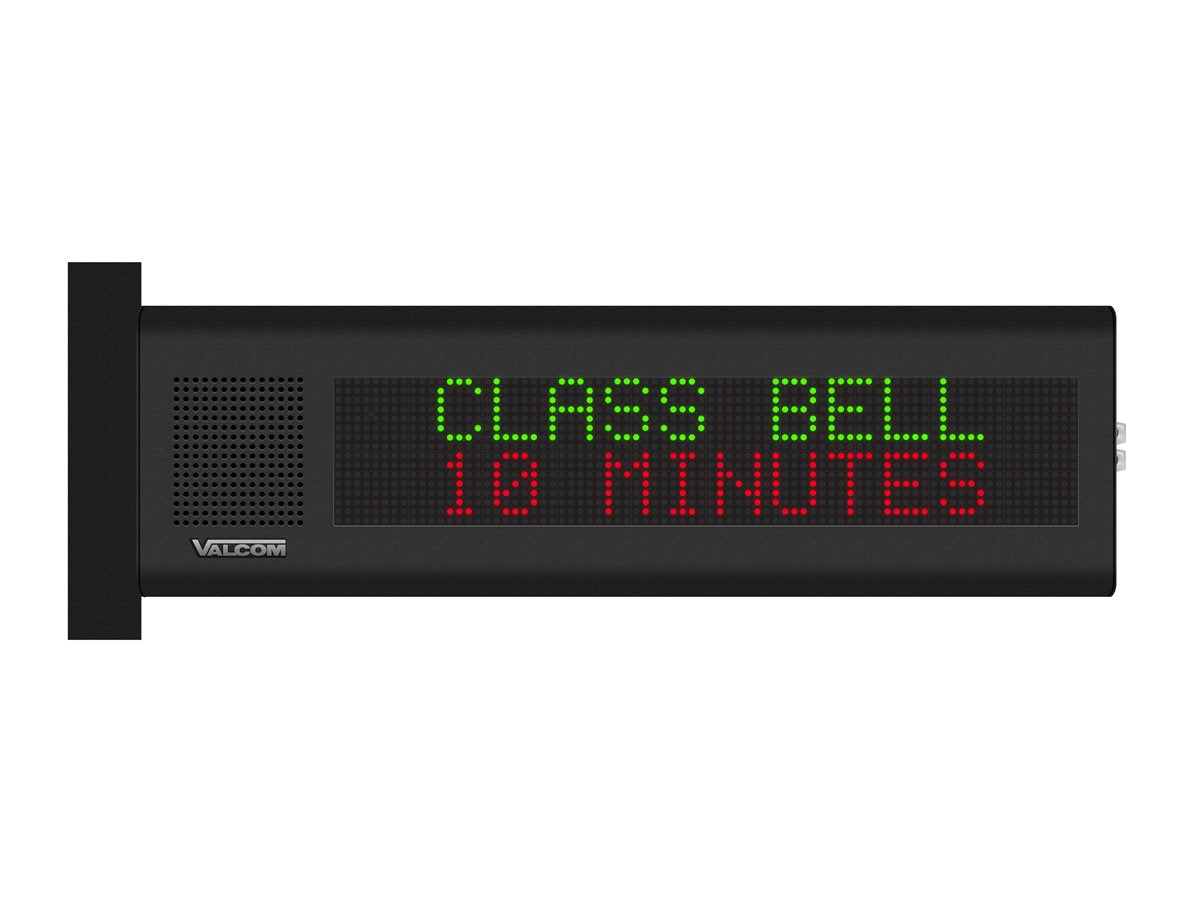 Valcom VL522BK-F - IP speaker - for PA system - PoE-Plus - black