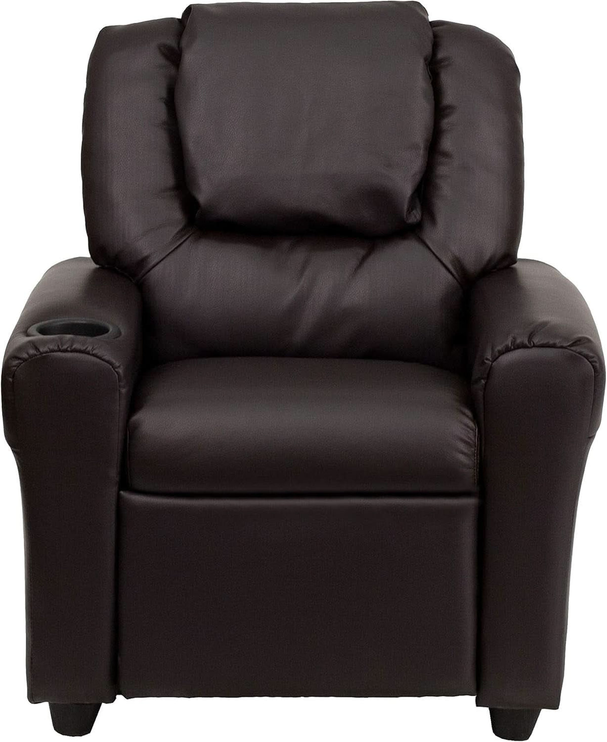 Vana Leathersoft Kids Recliner With Cup Holder And Headrest