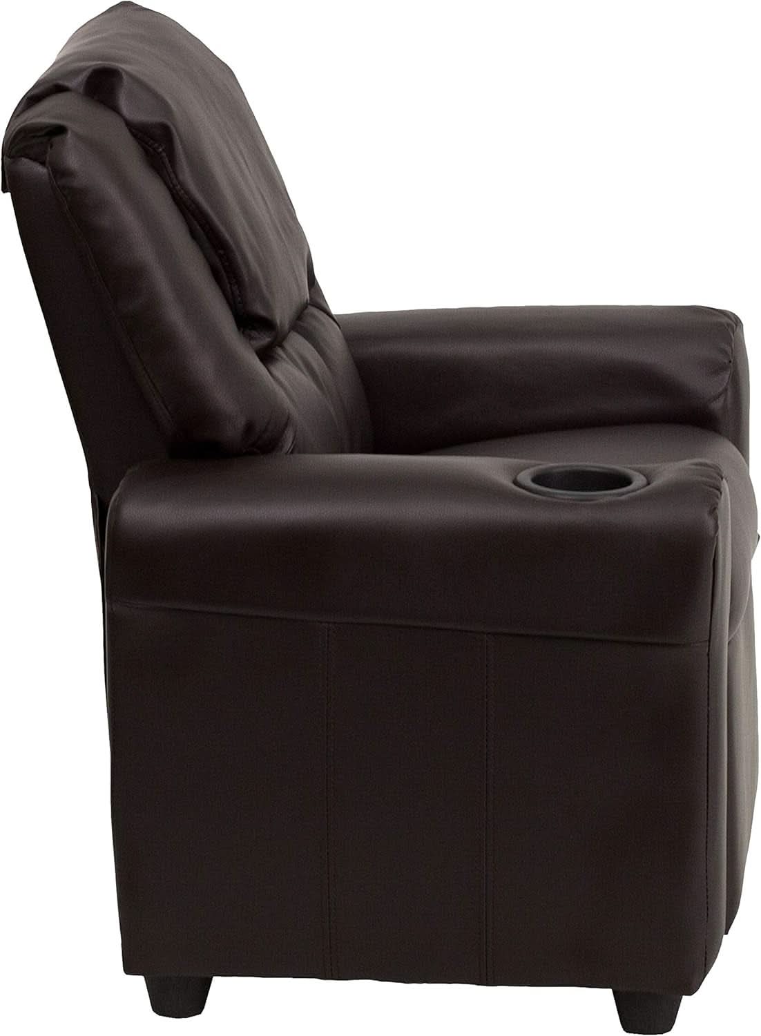 Vana Leathersoft Kids Recliner With Cup Holder And Headrest