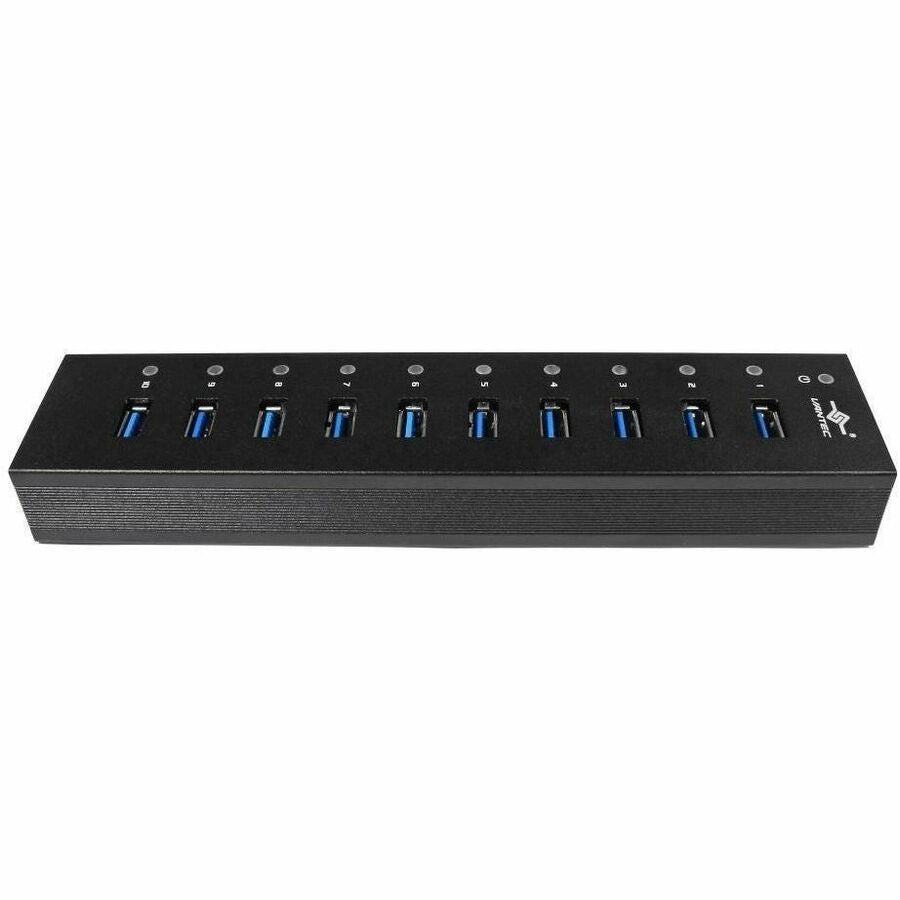 Vantec 10-Port USB 3.0 Aluminum Hub UGT-AH110U3-BK