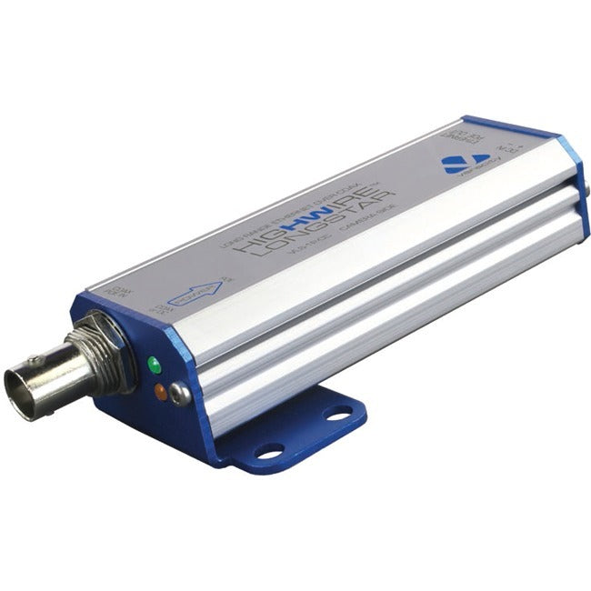 Veracity HIGHWIRE Longstar (Base). Single POE converter with POE in, extended POE out. VLS-1P-BC