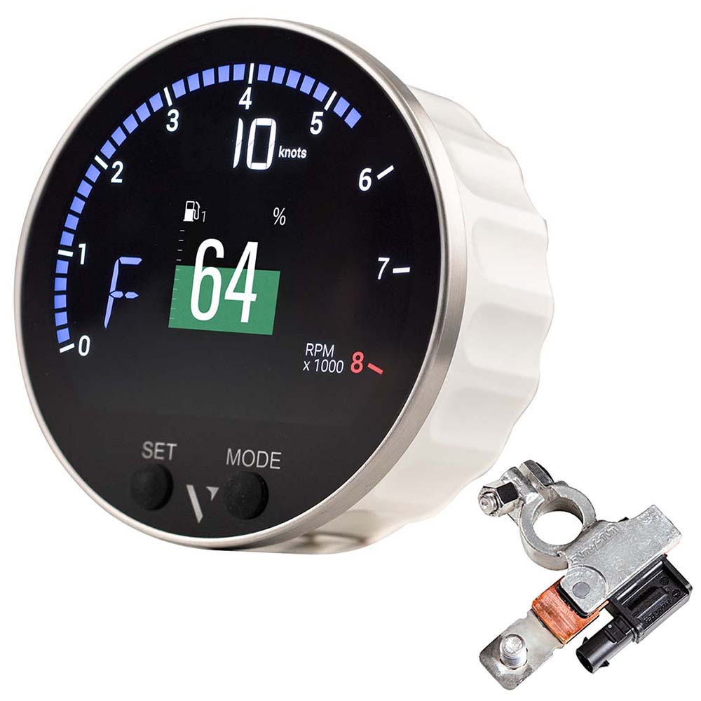 Veratron 85mm (3-3/8") VMH-35S Multifunction Gauge w/Voltage Dependent (0-5V) Sensor Input