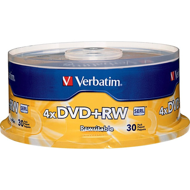 Verbatim - 30 X Dvd+Rw 4.7 Gb 4X - Spindle - Storage Media