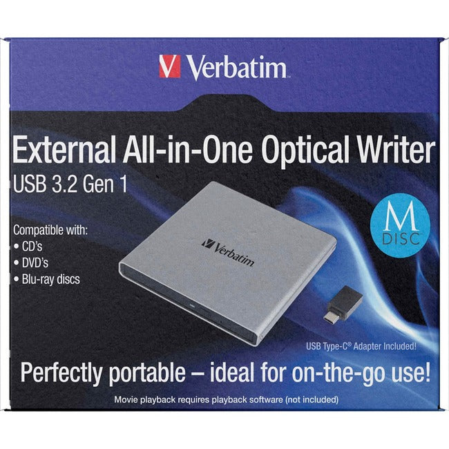 Verbatim External All-In-One Optical Writer VBM-71094