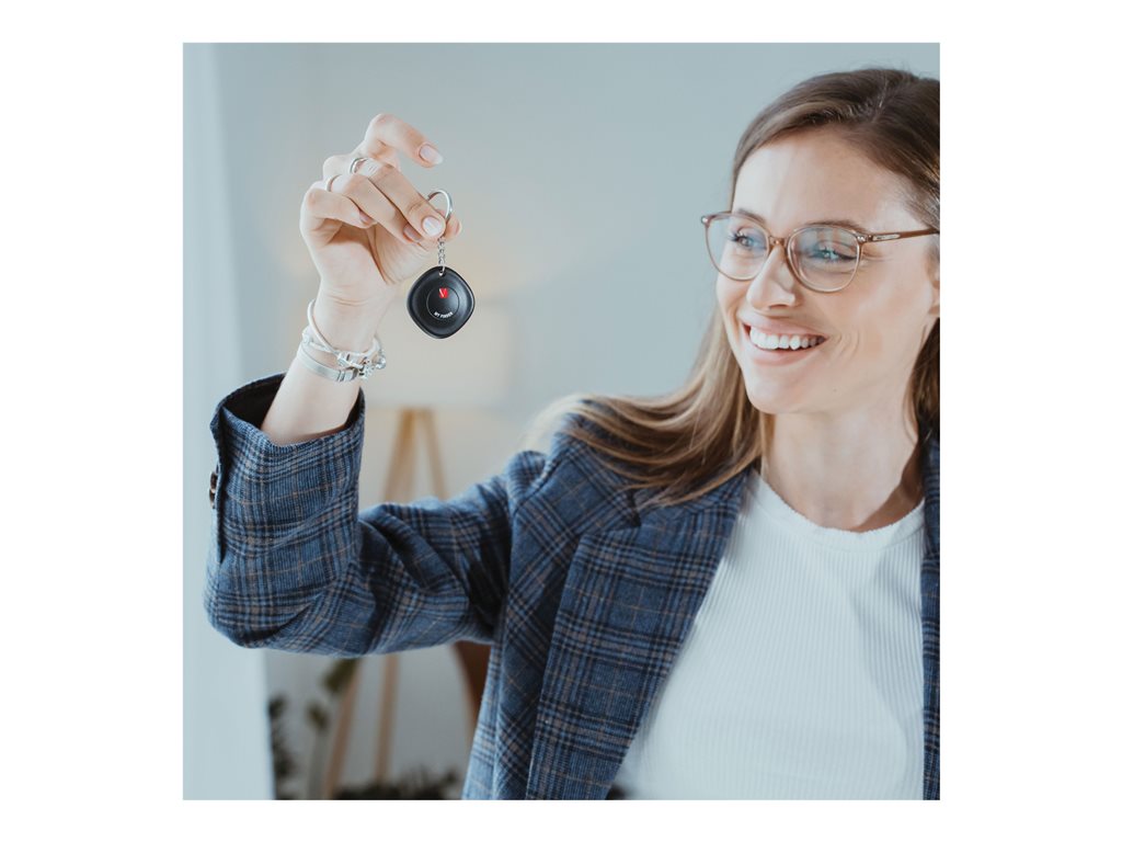 Verbatim My Finder - Anti-loss Bluetooth tag for cellular phone, tablet - black, white (pack of 2)