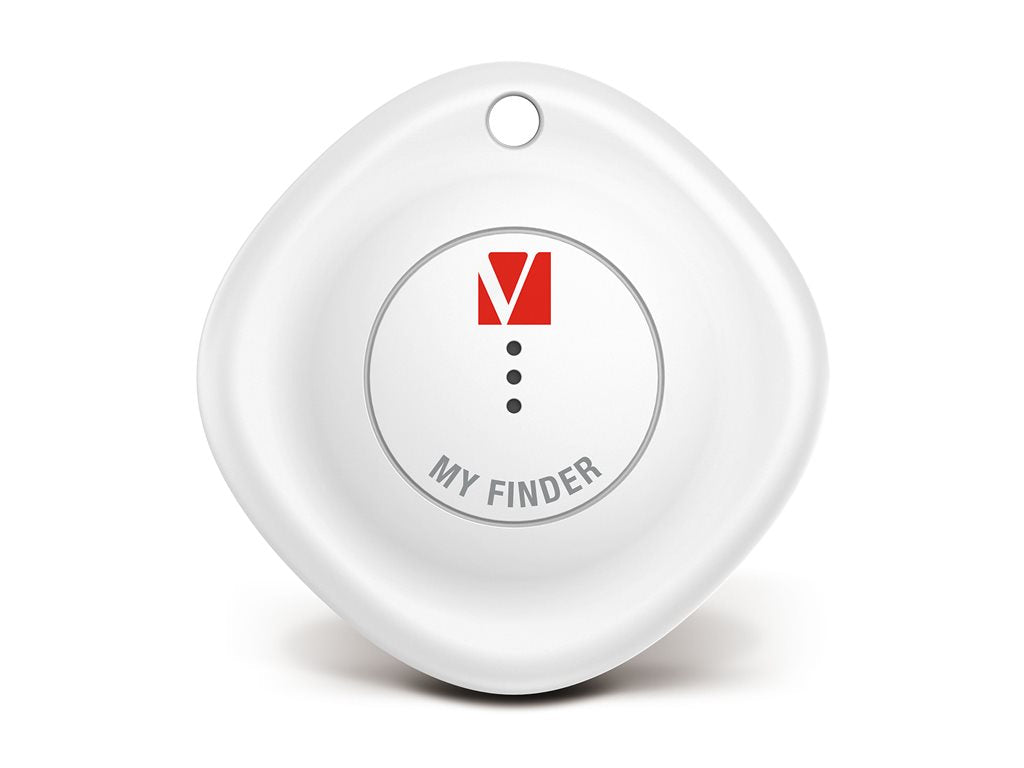 Verbatim My Finder - Anti-loss Bluetooth tag for cellular phone, tablet - black, white, purple (pack of 3)