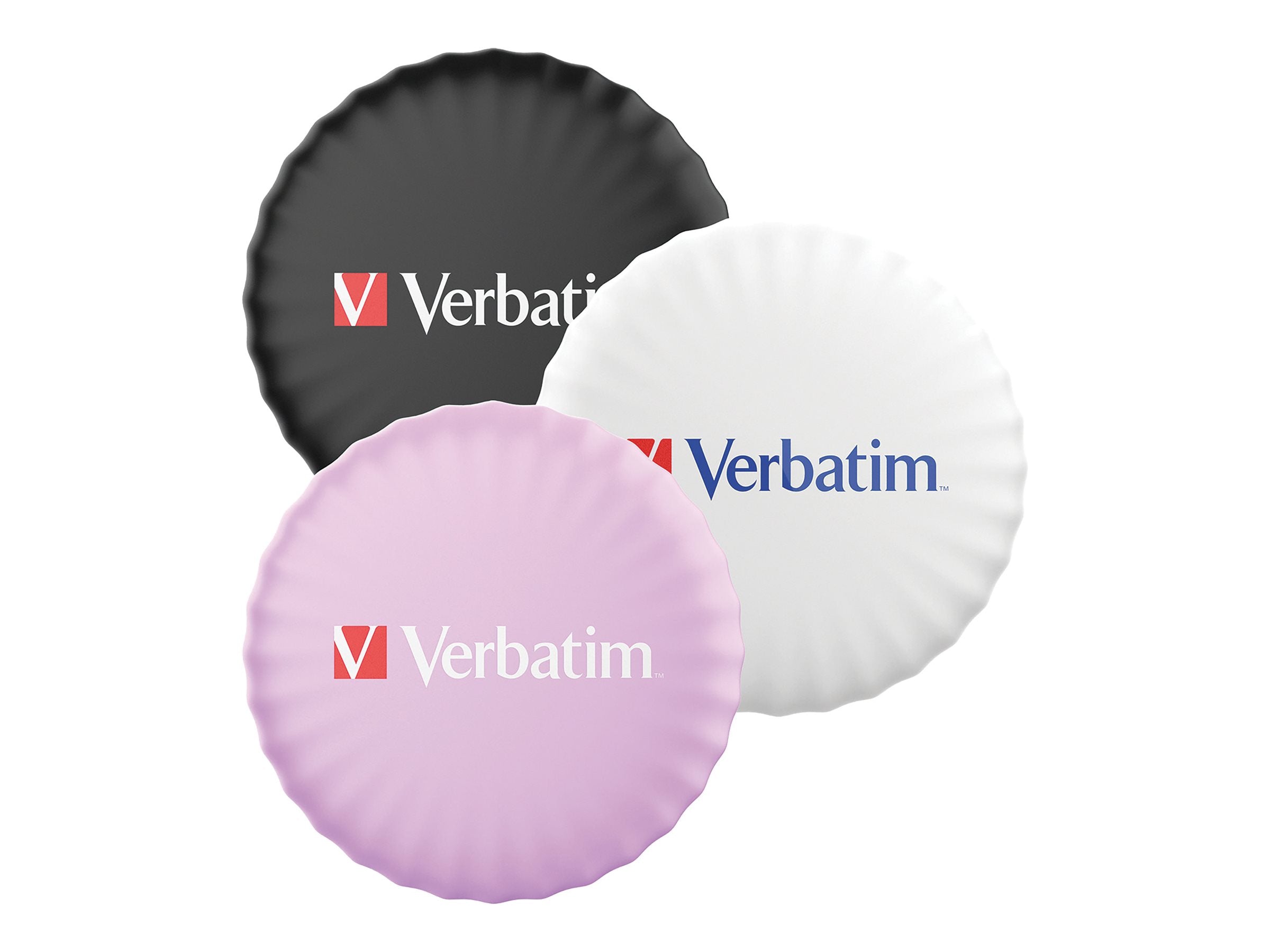 Verbatim My Finder - Anti-loss Bluetooth tag for cellular phone, tablet, notebook - black, white, purple (pack of 3)