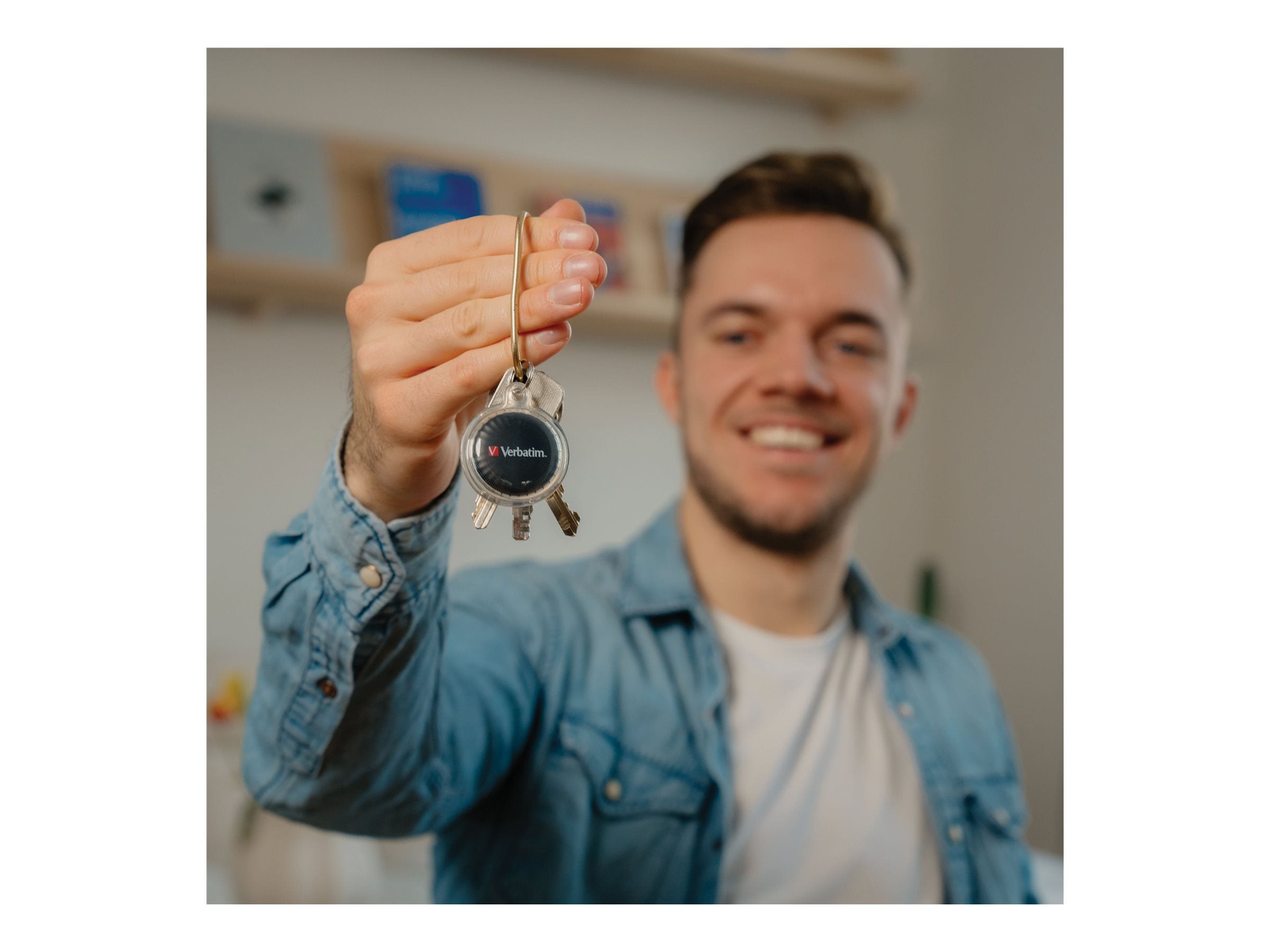 Verbatim My Finder - Anti-loss Bluetooth tag for cellular phone, tablet, notebook - black