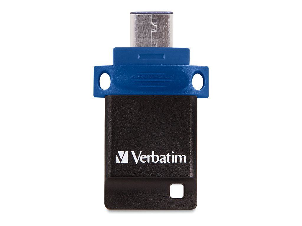 Verbatim Store 'n' Go - USB flash drive - 128 GB - USB 3.2 Gen 1 / USB-C - blue