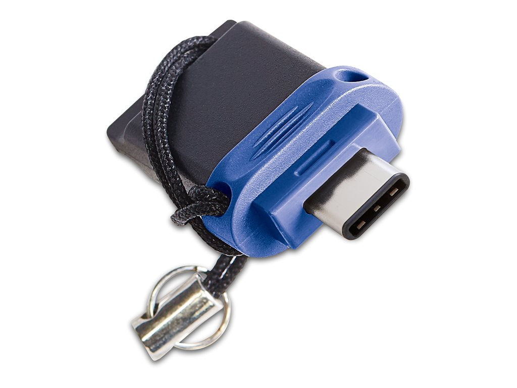 Verbatim Store 'n' Go - USB flash drive - 128 GB - USB 3.2 Gen 1 / USB-C - blue