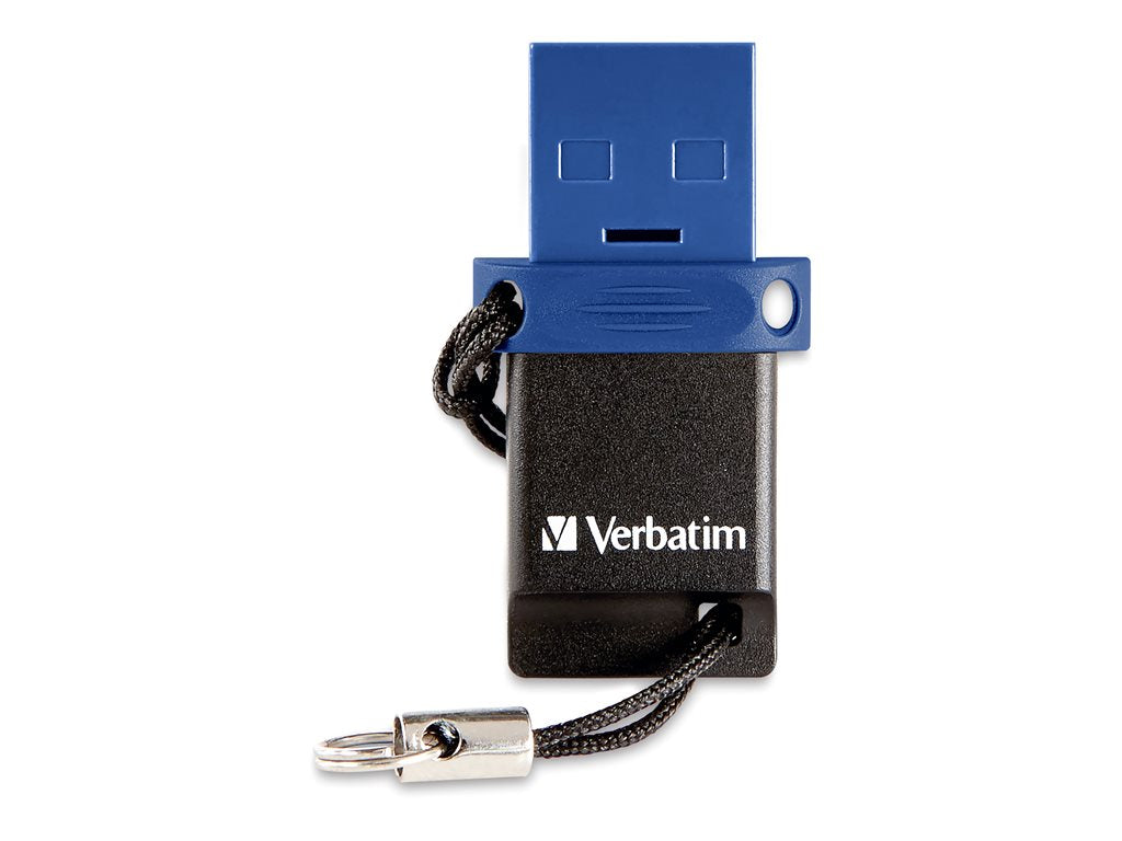 Verbatim Store 'n' Go - USB flash drive - 128 GB - USB 3.2 Gen 1 / USB-C - blue