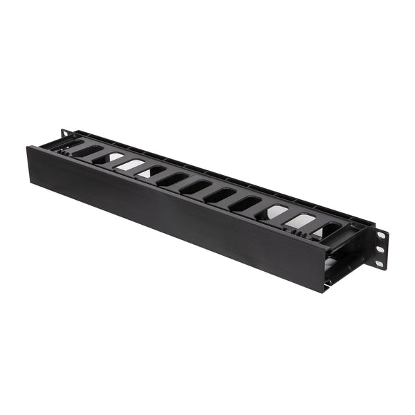 Vericom RAMPFD1 Plastic Horizontal Slotted Finger Duct Cable Manager (1U)