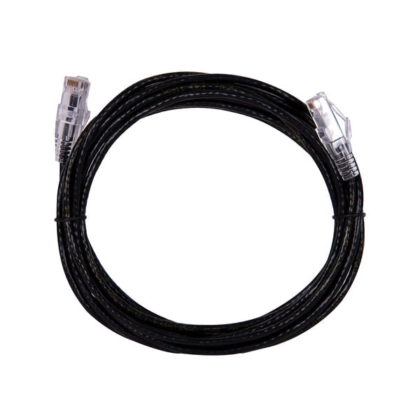 Vericom RC602014F-MBK 14-Ft. 28Flex U/UTP Snagless CAT-6 Patch Cable, Black