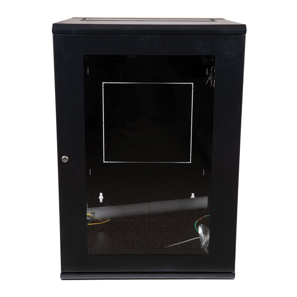 Vericom VW4-6181 High-Density Swing-out Wall-Mount Cabinet, 24-In. Depth (18U)