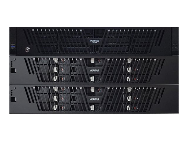 Veritas NetBackup Flex 5260 - Config A - hard drive array - 75 TB - 11 bays (SAS / PCI Express (NVMe)) - HDD 8 + SSD 3 - Gigabit 33912-M0034
