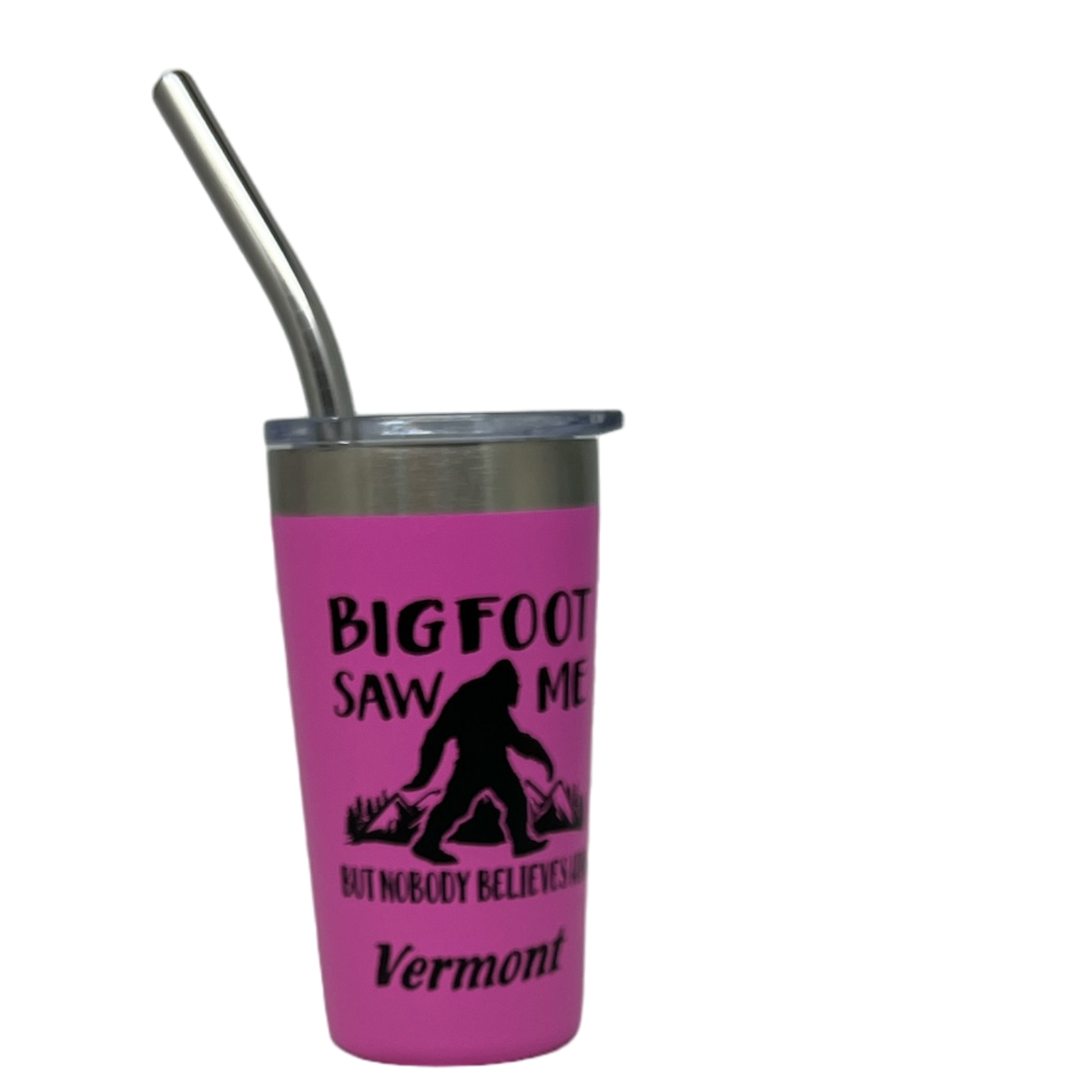 Vermont Bigfoot Stainless Steel 2oz Shooter - Pink