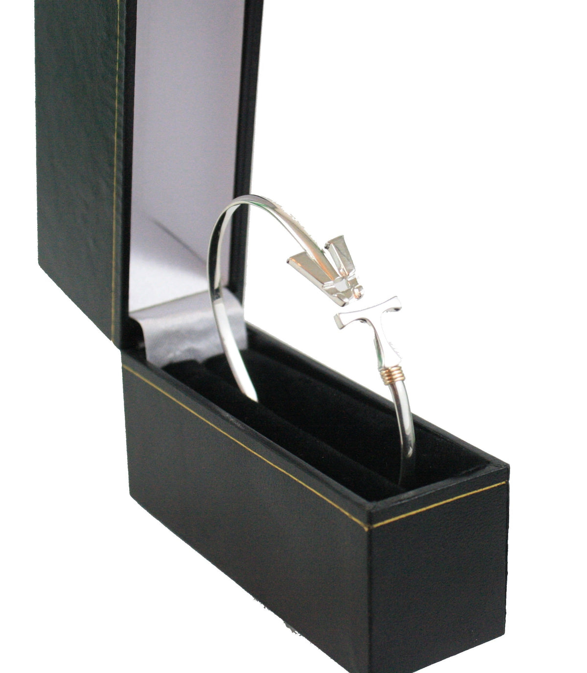 Vermont Hook Bracelet Silver - 3mm Band - 7 Inch