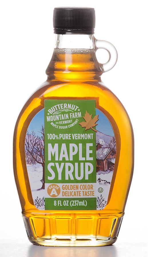 Vermod Color Vermont Maple Syrup Grade A Golden Color DelicateTaste - 8 oz