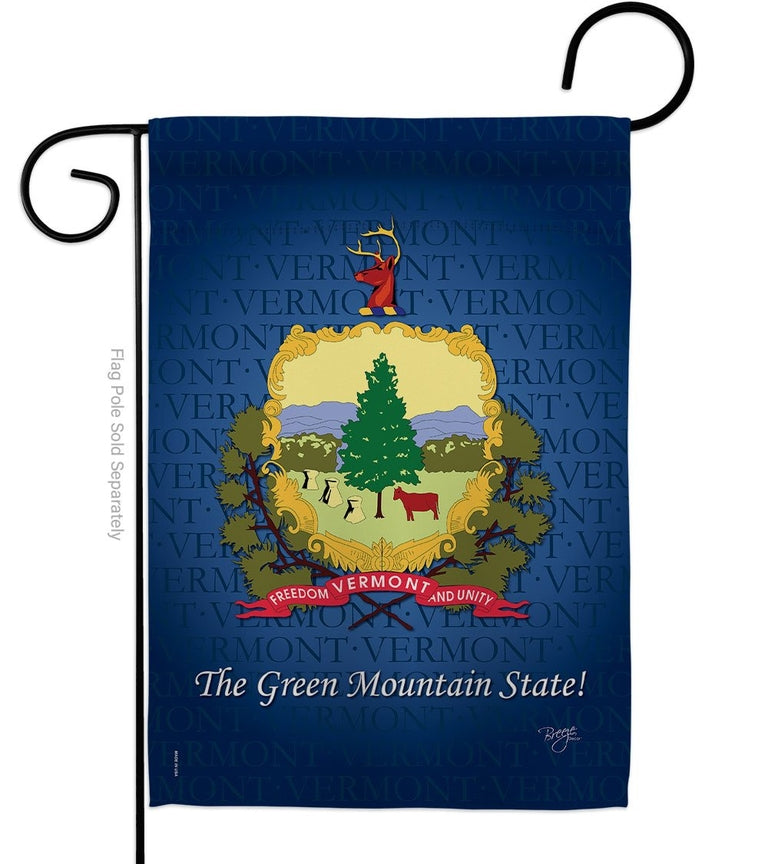 Vermont Outdoor Garden Flag