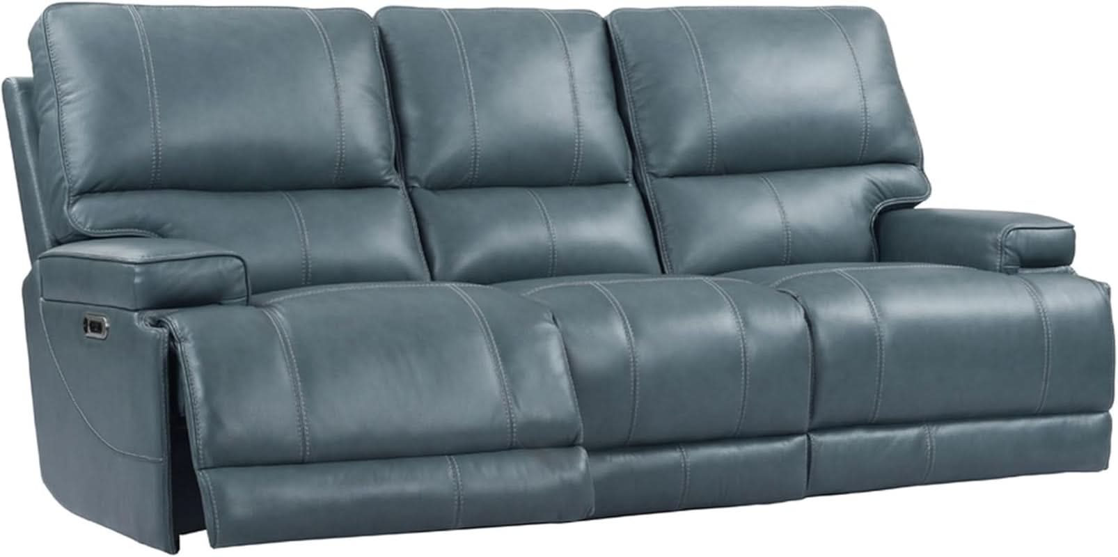Verona Azure Cordless Power Reclining Sofa And Recliner Set
