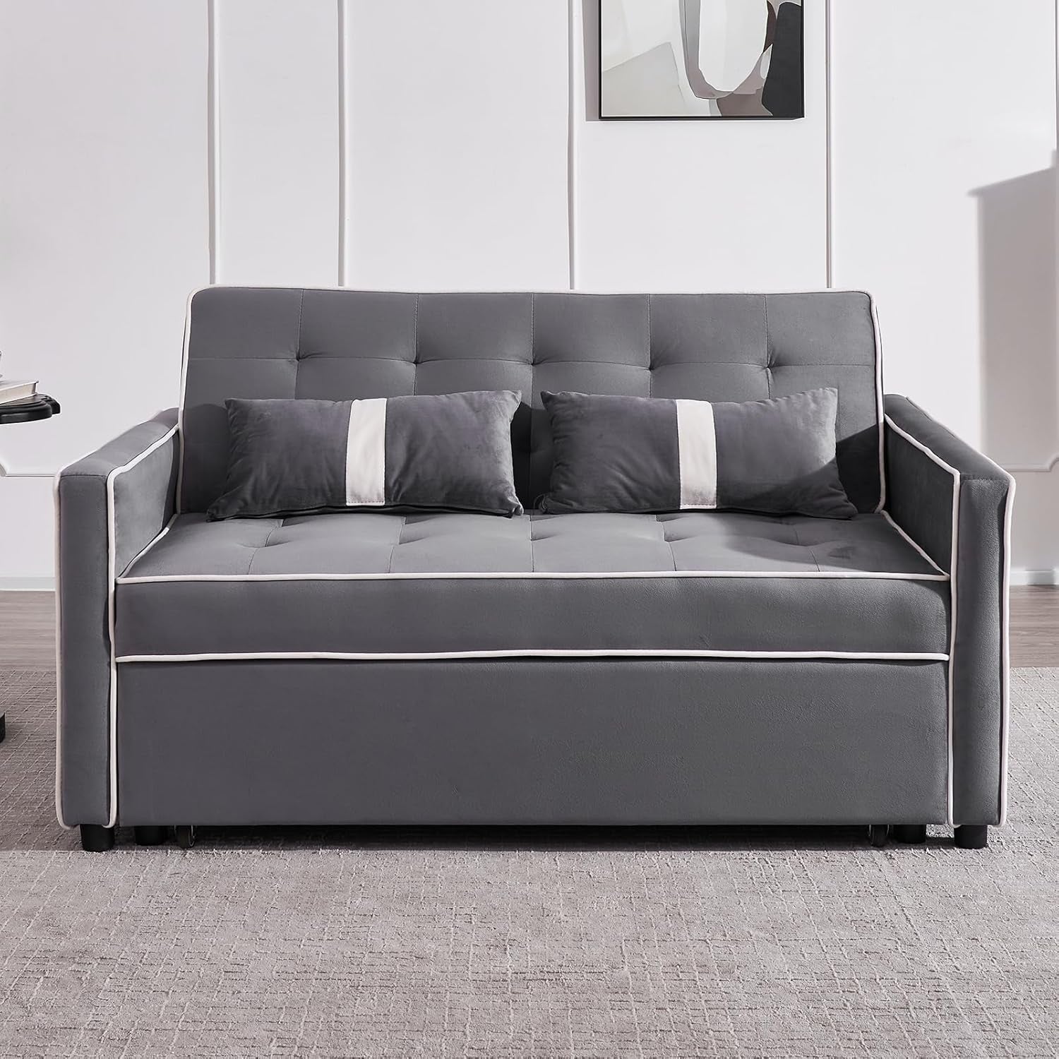Versatile 3 in 1 Sofa Bed with Adjustable Backrest