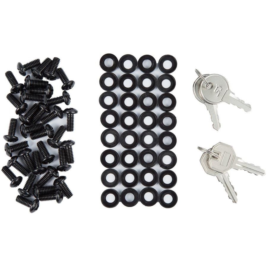 Vertical Server Cabinet 8U Wall Mount - Low Profile 19" Rack | StarTech RK830WALVS