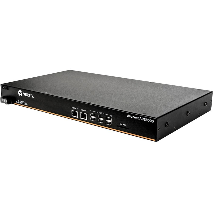 Vertiv Avocent 8-Port Acs 8000 With Single Dc Power Supply - Acs8008Sdc-400