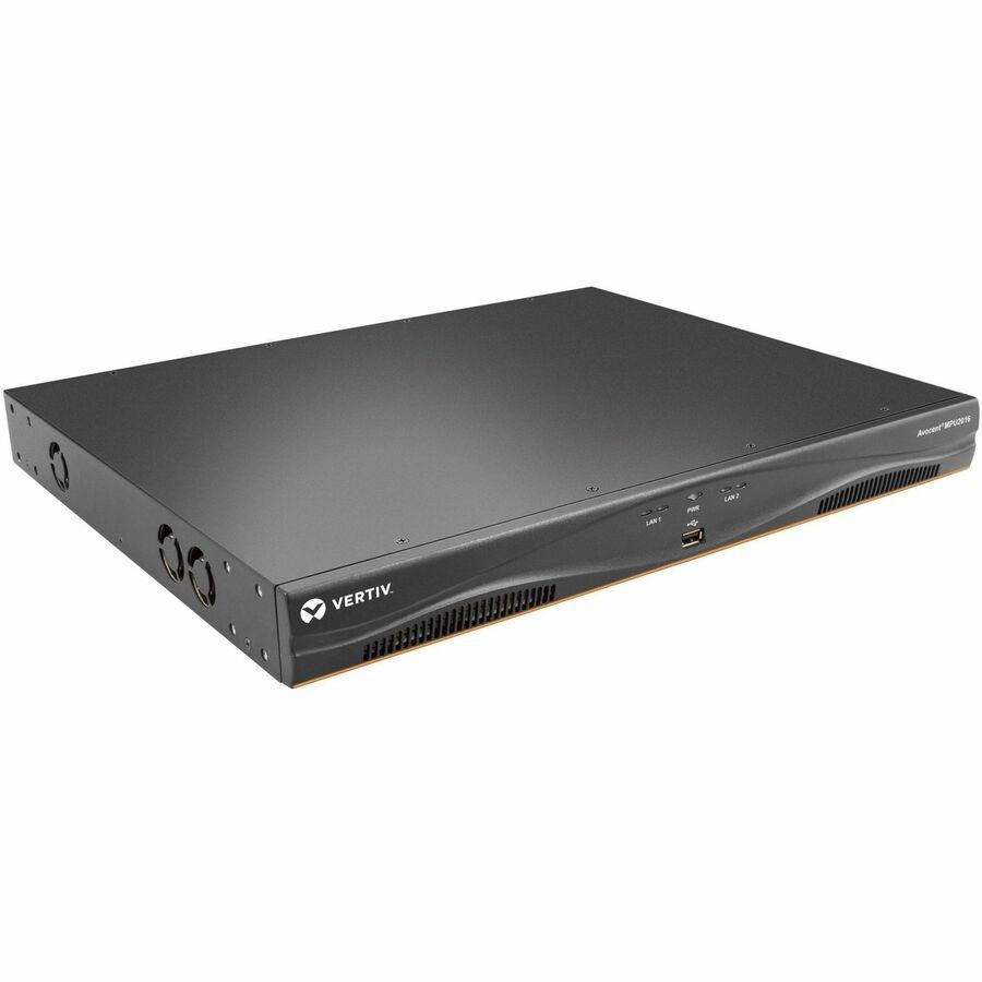 Vertiv Avocent MPU KVM Switch | 16 port | 2 Digital Path | Dual AC Power TAA MPU2016DAC-400