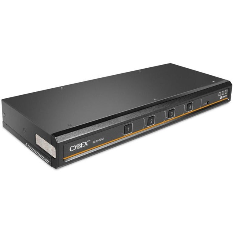 Vertiv Cybex SC800 Secure KVM | Single Head | 4 Port Universal and DVI | NIAP version 4.0 Certified SC840DVI-400